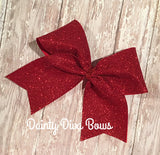 24 COLORS - Glitter Cheer Bow