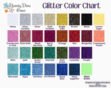Senior 2026 Glitter Cheer Bow Keychains