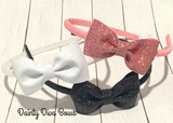 Sparkle Bow Headband