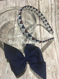 LVDS - Pinwheel Bow on Headband