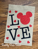 Disney Easter Burlap Garden Flag