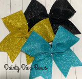 24 COLORS - Glitter Cheer Bow