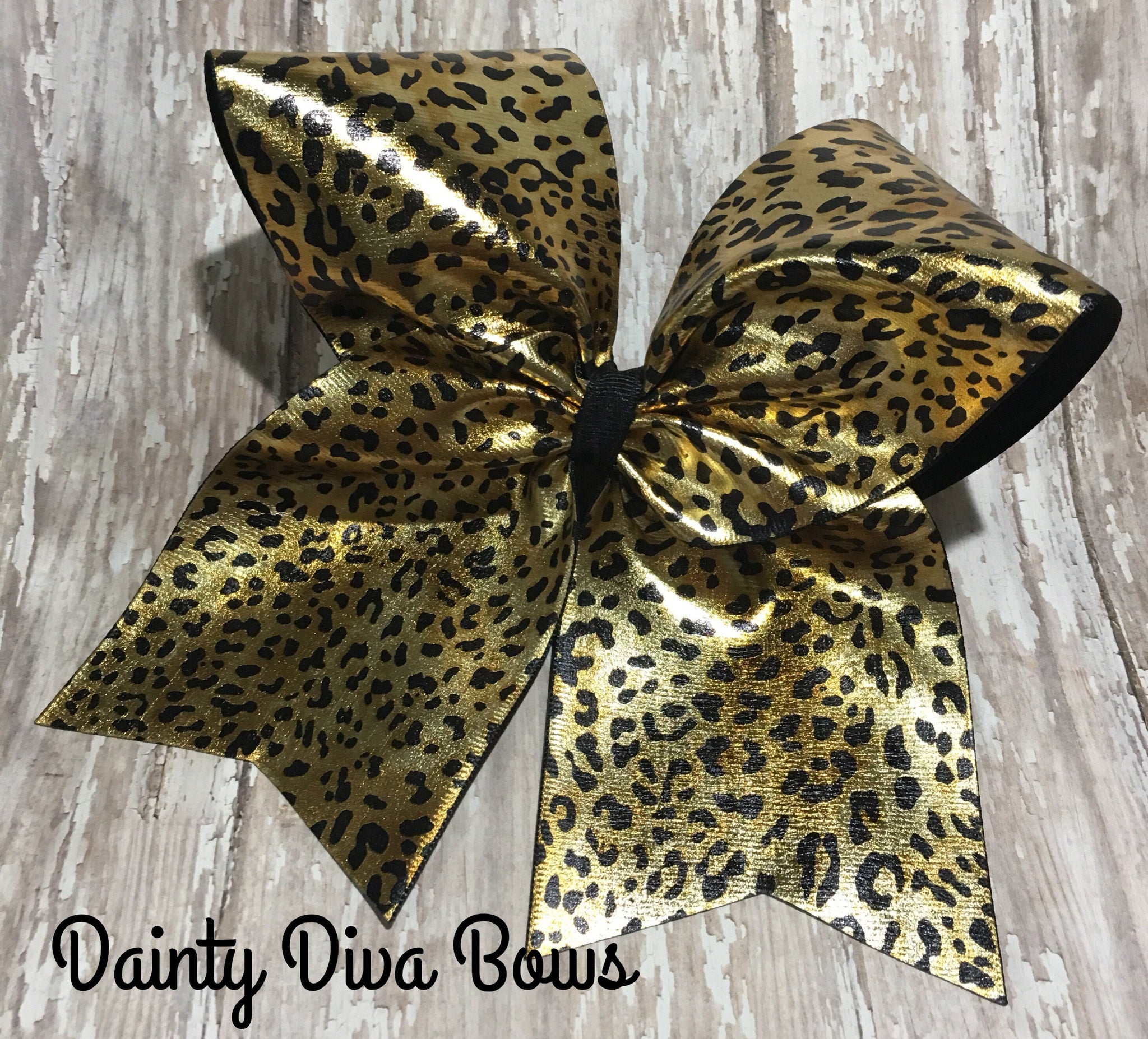 Dainty Cheetah Bow Dainty Cheetah Bow