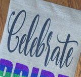 Charitable Item - Pride Burlap Garden Flag
