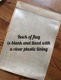 We Believe Burlap Garden Flag, Kindness Matter, BLM