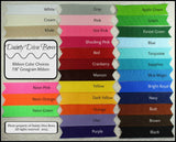 Solid Boutique Hair Bow - MEDIUM SIZE - 3.5 Inch Bow - 30 Colors